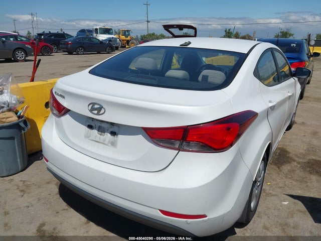 5NPDH4AE5GH671169 Hyundai ELANTRA SE