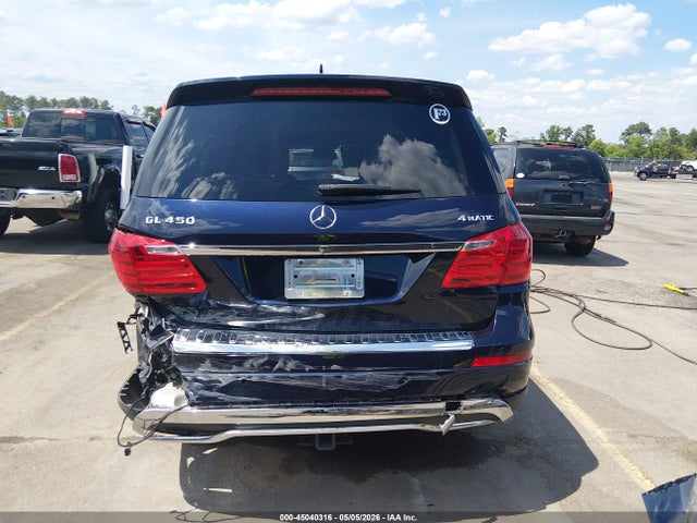 Aukcja sprzedaży 2015 Mercedes-benz Gl 450 4matic, vin: 4JGDF6EE4FA481540, numer aukcji: 45040316