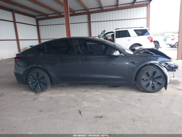 2025 Tesla Model 3 Long Range Rear-wheel Drive/standard Rear-wheel Drive მანქანა იყიდება აუქციონზე, vin: 5YJ3E1EA3SF999482, აუქციონის ნომერი: 45040327