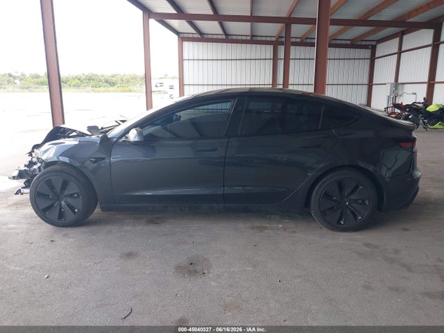 2025 Tesla Model 3 Long Range Rear-wheel Drive/standard Rear-wheel Drive მანქანა იყიდება აუქციონზე, vin: 5YJ3E1EA3SF999482, აუქციონის ნომერი: 45040327