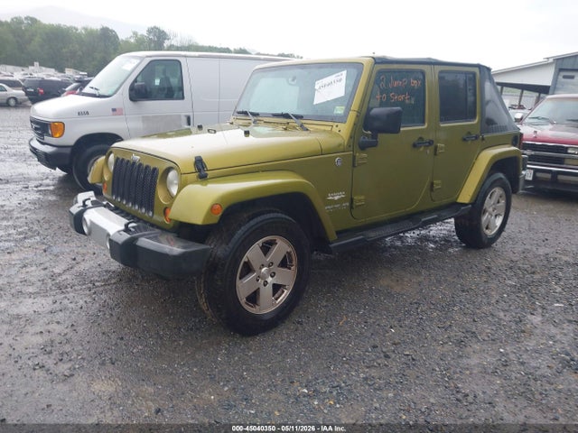 2008 Jeep Wrangler Unlimited Sahara მანქანა იყიდება აუქციონზე, vin: 1J4GA591X8L609489, აუქციონის ნომერი: 45040350
