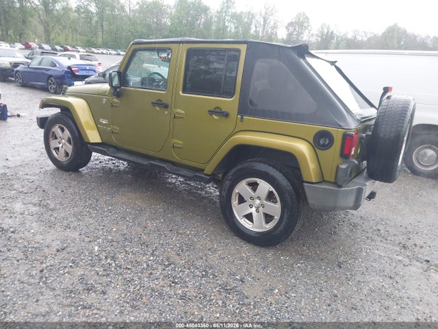 2008 Jeep Wrangler Unlimited Sahara მანქანა იყიდება აუქციონზე, vin: 1J4GA591X8L609489, აუქციონის ნომერი: 45040350