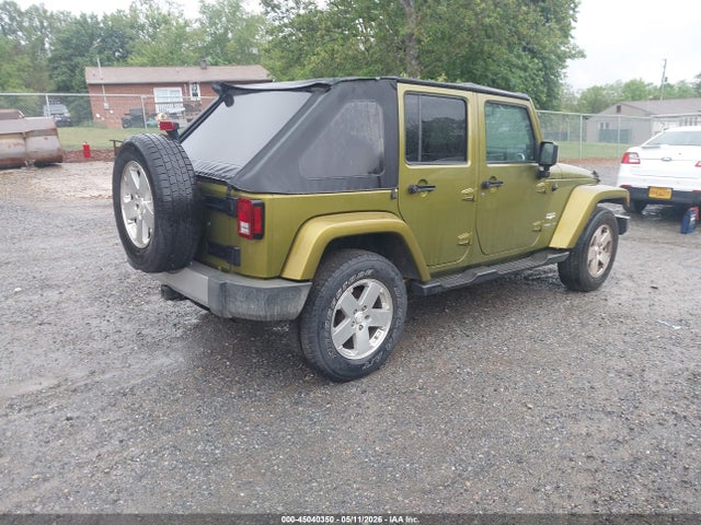 2008 Jeep Wrangler Unlimited Sahara მანქანა იყიდება აუქციონზე, vin: 1J4GA591X8L609489, აუქციონის ნომერი: 45040350