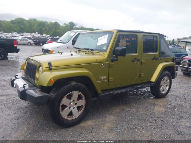 2008 Jeep Wrangler Unlimited Sahara მანქანა იყიდება აუქციონზე, vin: 1J4GA591X8L609489, აუქციონის ნომერი: 45040350