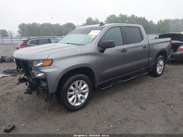 2021 Chevrolet Silverado 1500 2wd  Short Bed Custom მანქანა იყიდება აუქციონზე, vin: 1GCPWBEH7MZ128440, აუქციონის ნომერი: 45040375