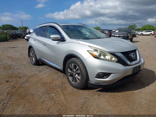 45040451 :رقم المزاد ، 5N1AZ2MG5FN208783 vin ، 2015 Nissan Murano Sv مزاد بيع