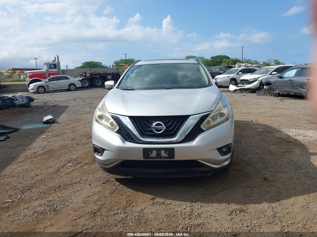 2015 Nissan Murano Sv მანქანა იყიდება აუქციონზე, vin: 5N1AZ2MG5FN208783, აუქციონის ნომერი: 45040451