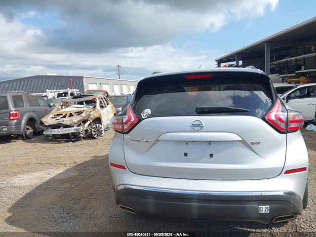 2015 Nissan Murano Sv მანქანა იყიდება აუქციონზე, vin: 5N1AZ2MG5FN208783, აუქციონის ნომერი: 45040451