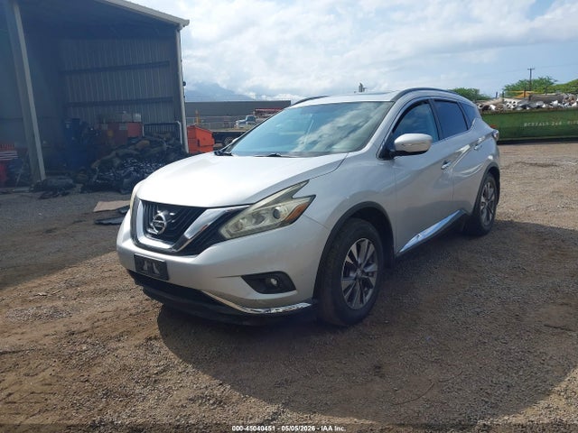 2015 Nissan Murano Sv მანქანა იყიდება აუქციონზე, vin: 5N1AZ2MG5FN208783, აუქციონის ნომერი: 45040451