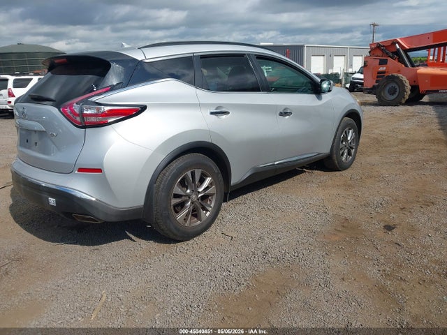2015 Nissan Murano Sv მანქანა იყიდება აუქციონზე, vin: 5N1AZ2MG5FN208783, აუქციონის ნომერი: 45040451