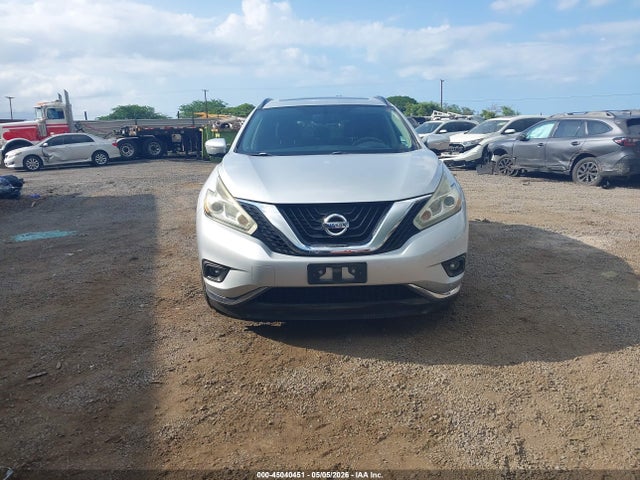 2015 Nissan Murano Sv მანქანა იყიდება აუქციონზე, vin: 5N1AZ2MG5FN208783, აუქციონის ნომერი: 45040451