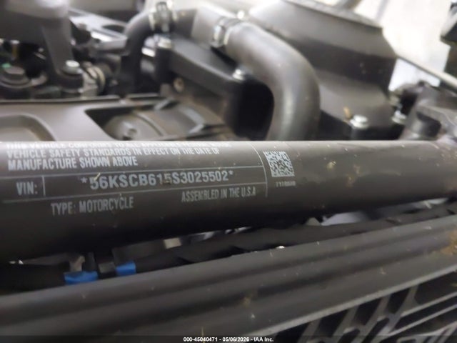 45040471 :رقم المزاد ، 56KSCB615S3025502 vin ، 2025 Indian Motorcycle Co. Scout Sixty Classic مزاد بيع