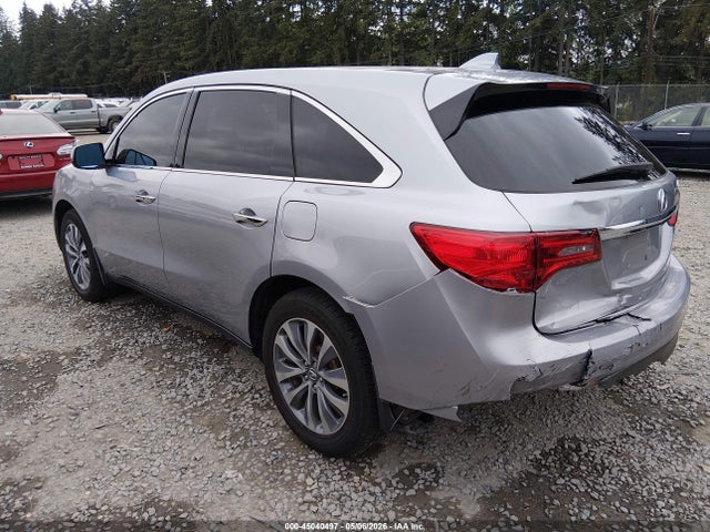 5FRYD4H40GB056939 Acura Mdx Technology Acurawatch Plus Packages/technology Package