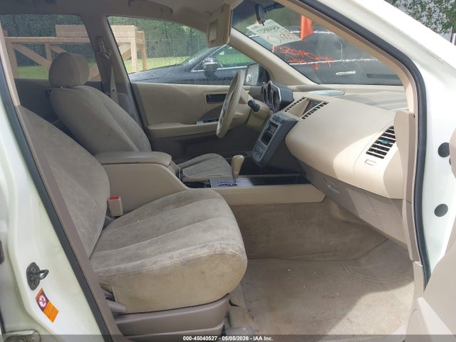 45040527 :رقم المزاد ، JN8AZ08TX5W301229 vin ، 2005 Nissan Murano S مزاد بيع