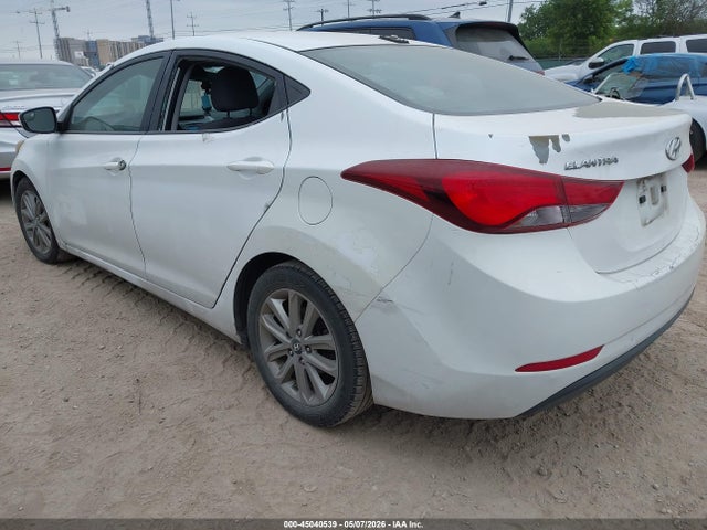 2016 Hyundai Elantra Se მანქანა იყიდება აუქციონზე, vin: 5NPDH4AE5GH661144, აუქციონის ნომერი: 45040539