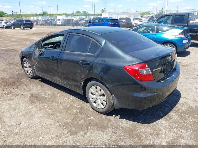 45040544 :رقم المزاد ، 19XFB2F51CE066684 vin ، 2012 Honda Civic Lx مزاد بيع