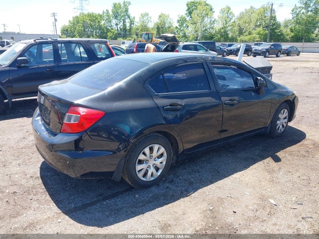 45040544 :رقم المزاد ، 19XFB2F51CE066684 vin ، 2012 Honda Civic Lx مزاد بيع