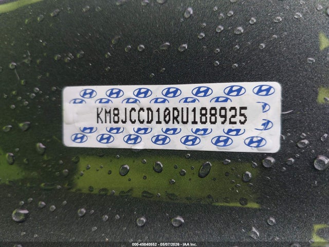 45040552 :رقم المزاد ، KM8JCCD10RU188925 vin ، 2024 Hyundai Tucson Hybrid Sel Convenience مزاد بيع
