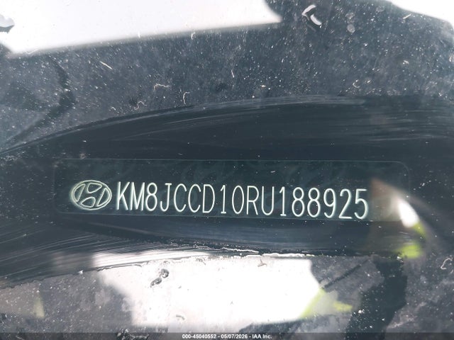 45040552 :رقم المزاد ، KM8JCCD10RU188925 vin ، 2024 Hyundai Tucson Hybrid Sel Convenience مزاد بيع