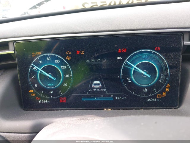 45040552 :رقم المزاد ، KM8JCCD10RU188925 vin ، 2024 Hyundai Tucson Hybrid Sel Convenience مزاد بيع
