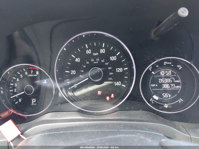 45040568 :رقم المزاد ، 3CZRU6H32NM750480 vin ، 2022 Honda Hr-v Awd Lx مزاد بيع