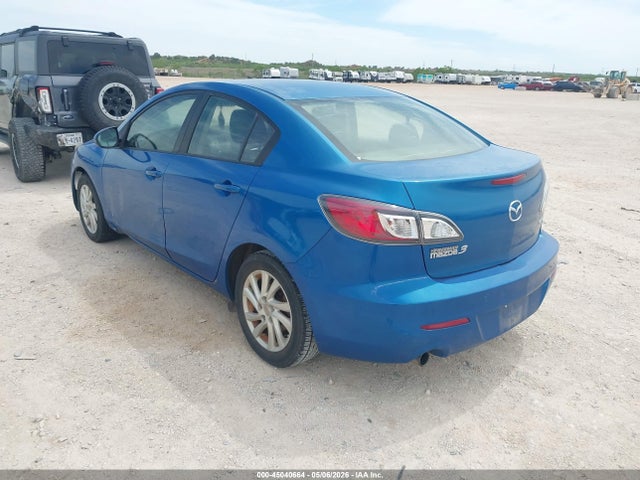2012 Mazda Mazda3 I Touring მანქანა იყიდება აუქციონზე, vin: JM1BL1V75C1549641, აუქციონის ნომერი: 45040664