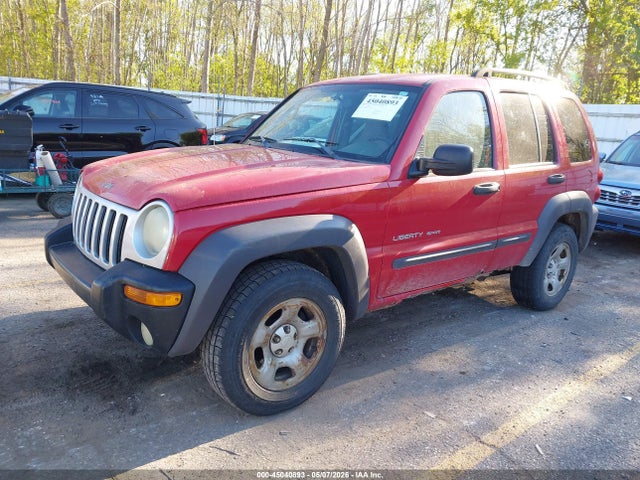 2003 Jeep Liberty Sport მანქანა იყიდება აუქციონზე, vin: 1J4GL48K83W638429, აუქციონის ნომერი: 45040893