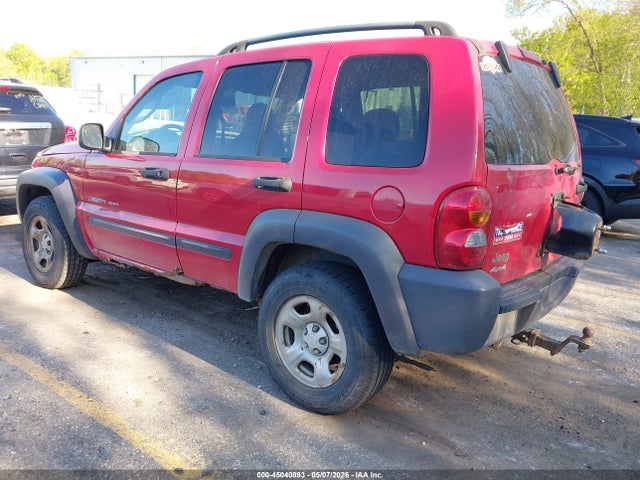 2003 Jeep Liberty Sport მანქანა იყიდება აუქციონზე, vin: 1J4GL48K83W638429, აუქციონის ნომერი: 45040893