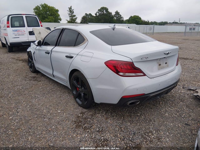 Продаж на аукціоні авто 2021 Genesis G70 3.3t Rwd, vin: KMTG34LE8MU075890, номер лоту: 45040934