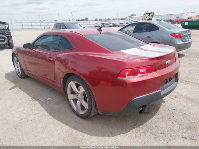 Продаж на аукціоні авто 2014 Chevrolet Camaro 2ls, vin: 2G1FA1E37E9237543, номер лоту: 45040949