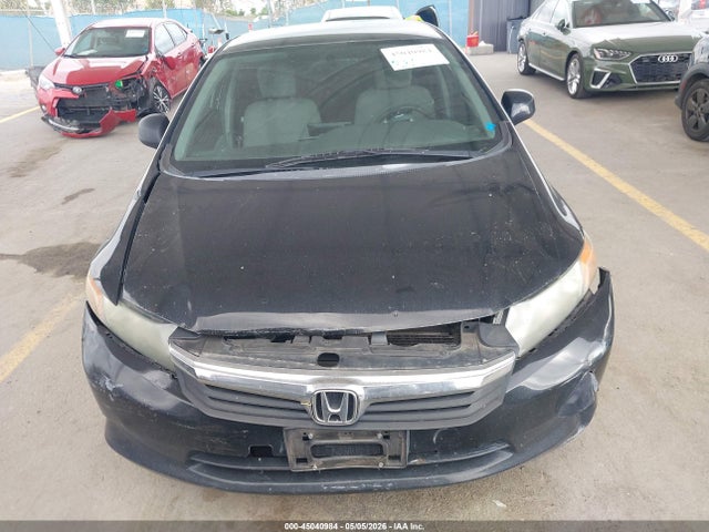 45040984 :رقم المزاد ، 19XFB2F57CE384471 vin ، 2012 Honda Civic Lx مزاد بيع