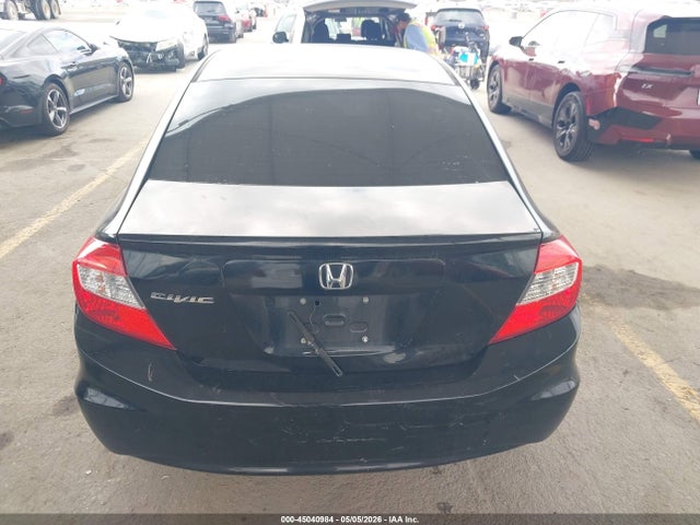 45040984 :رقم المزاد ، 19XFB2F57CE384471 vin ، 2012 Honda Civic Lx مزاد بيع