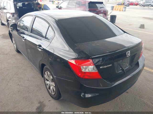 45040984 :رقم المزاد ، 19XFB2F57CE384471 vin ، 2012 Honda Civic Lx مزاد بيع