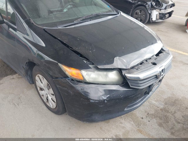 45040984 :رقم المزاد ، 19XFB2F57CE384471 vin ، 2012 Honda Civic Lx مزاد بيع