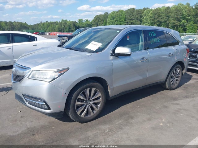 45041127 :رقم المزاد ، 5FRYD3H47EB011603 vin ، 2014 Acura Mdx Technology Package مزاد بيع