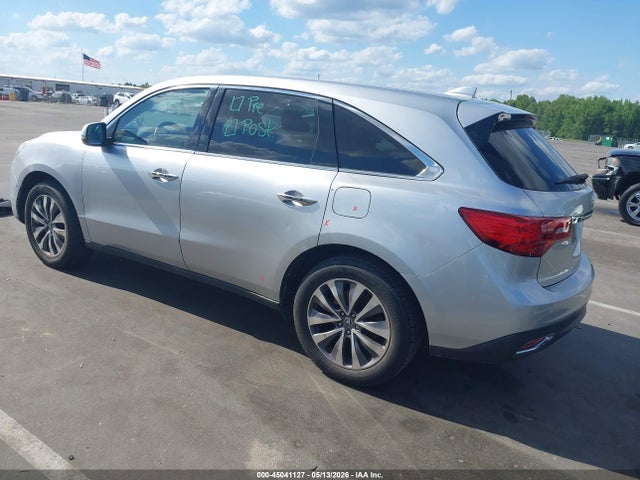 45041127 :رقم المزاد ، 5FRYD3H47EB011603 vin ، 2014 Acura Mdx Technology Package مزاد بيع