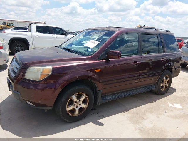 45041165 :رقم المزاد ، 5FNYF28578B014634 vin ، 2008 Honda Pilot Ex-l مزاد بيع