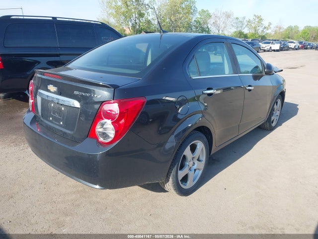 45041167 :رقم المزاد ، 1G1JE5SB2E4201263 vin ، 2014 Chevrolet Sonic Ltz Auto مزاد بيع