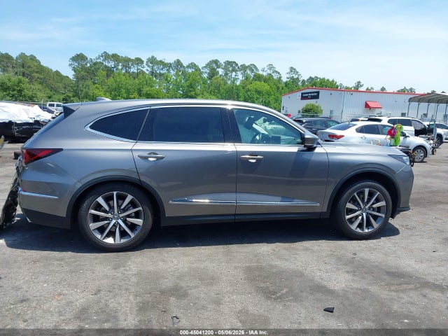 2025 Acura Mdx Technology Package მანქანა იყიდება აუქციონზე, vin: 5J8YD9H40SL005916, აუქციონის ნომერი: 45041200