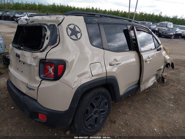 Aukcja sprzedaży 2017 Jeep Renegade Deserthawk 4x4, vin: ZACCJBCBXHPF74503, numer aukcji: 45041207