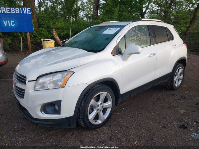 Aukcja sprzedaży 2016 Chevrolet Trax Ltz, vin: KL7CJRSB4GB599252, numer aukcji: 45041208