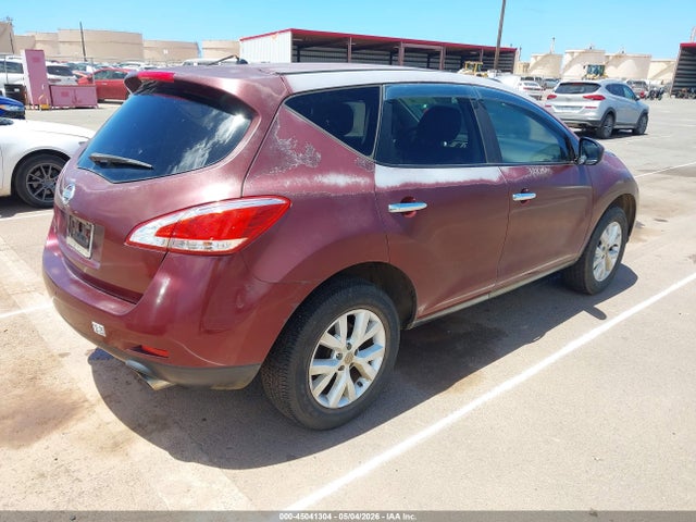 Aukcja sprzedaży 2012 Nissan Murano S, vin: JN8AZ1MU7CW100700, numer aukcji: 45041304