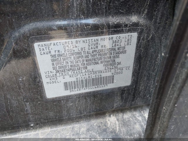 Продаж на аукціоні авто 2016 Nissan Sentra S, vin: 3N1AB7AP5GL681159, номер лоту: 45041392