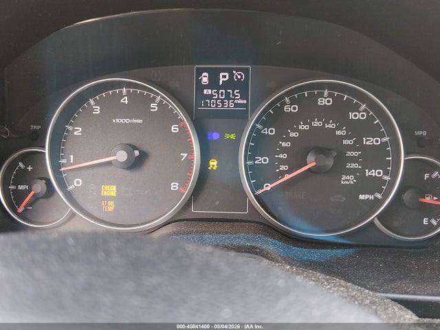Aukcja sprzedaży 2013 Subaru Legacy 2.5i Premium, vin: 4S3BMBC60D3020147, numer aukcji: 45041400