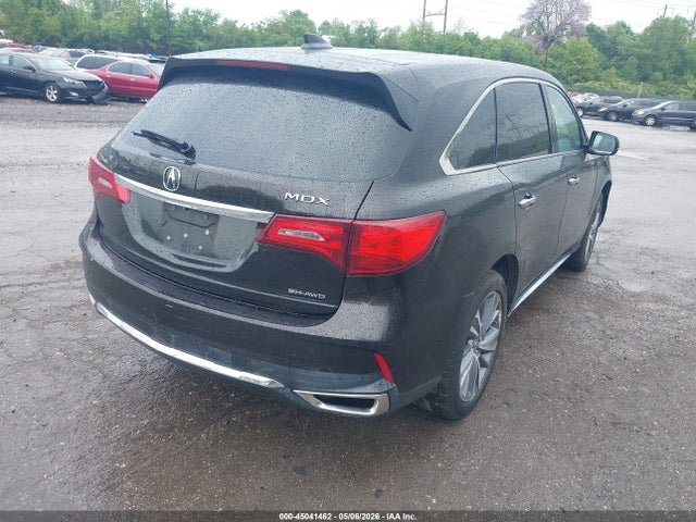 Продаж на аукціоні авто 2017 Acura Mdx Technology Package, vin: 5FRYD4H51HB035835, номер лоту: 45041462