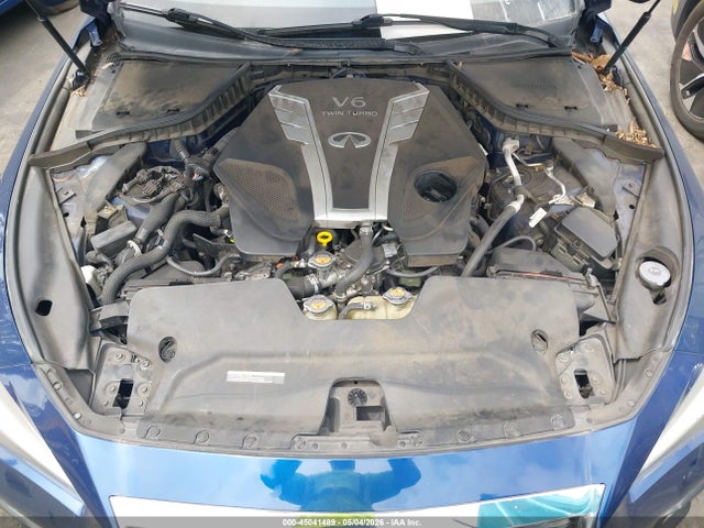JN1FV7ARXJM480644 Infiniti Q50 3.0t Red Sport 400
