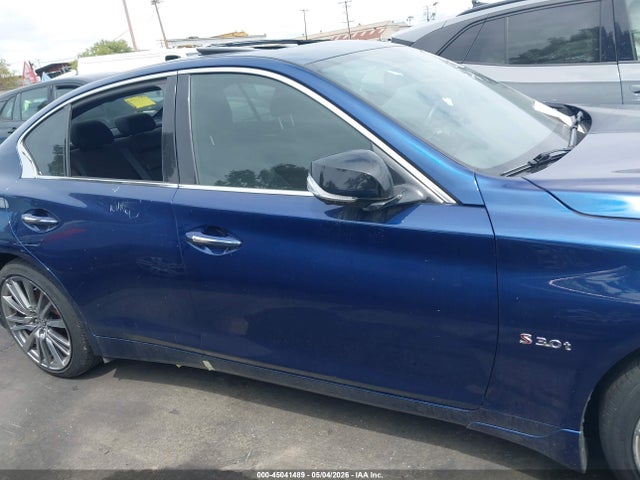 JN1FV7ARXJM480644 Infiniti Q50 3.0t Red Sport 400