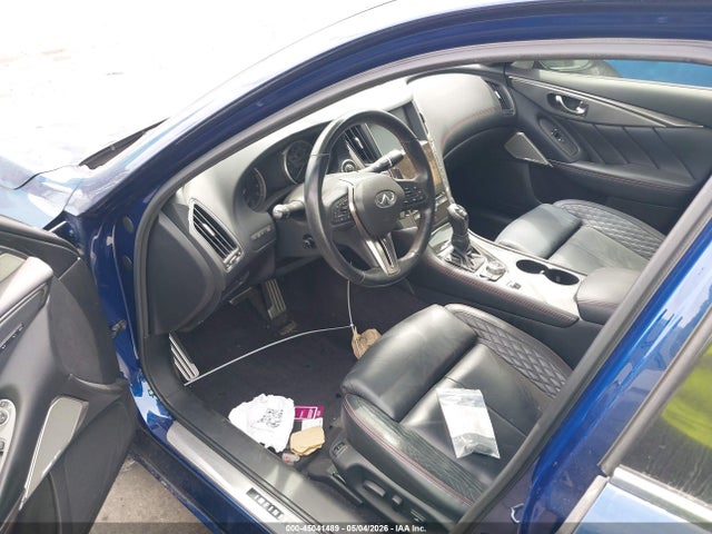 JN1FV7ARXJM480644 Infiniti Q50 3.0t Red Sport 400