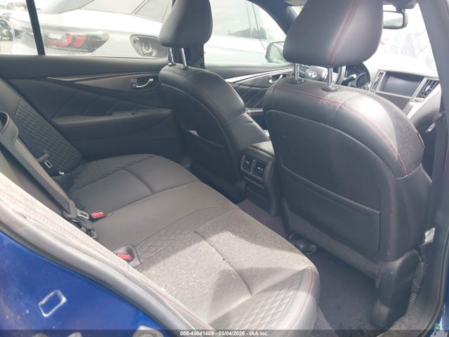JN1FV7ARXJM480644 Infiniti Q50 3.0t Red Sport 400