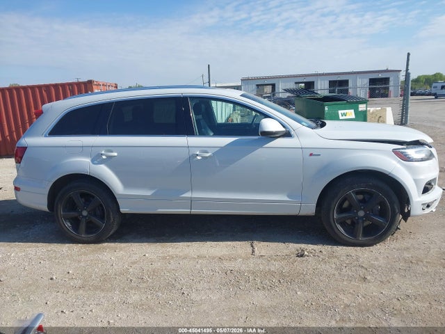 2015 Audi Q7 3.0t S Line Prestige მანქანა იყიდება აუქციონზე, vin: WA1DGAFEXFD009029, აუქციონის ნომერი: 45041495
